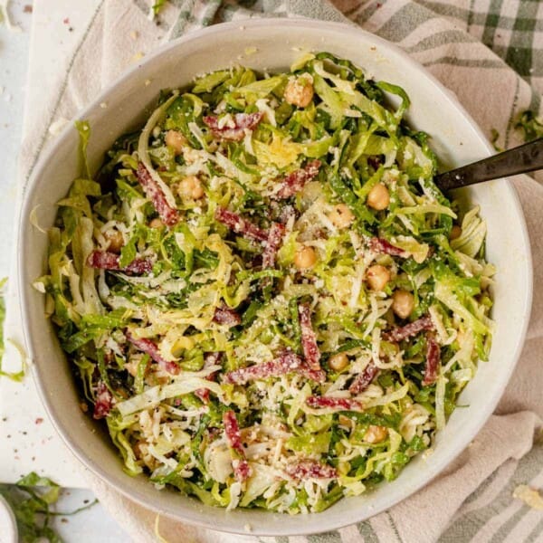 la scala chopped pasta salad in a bowl